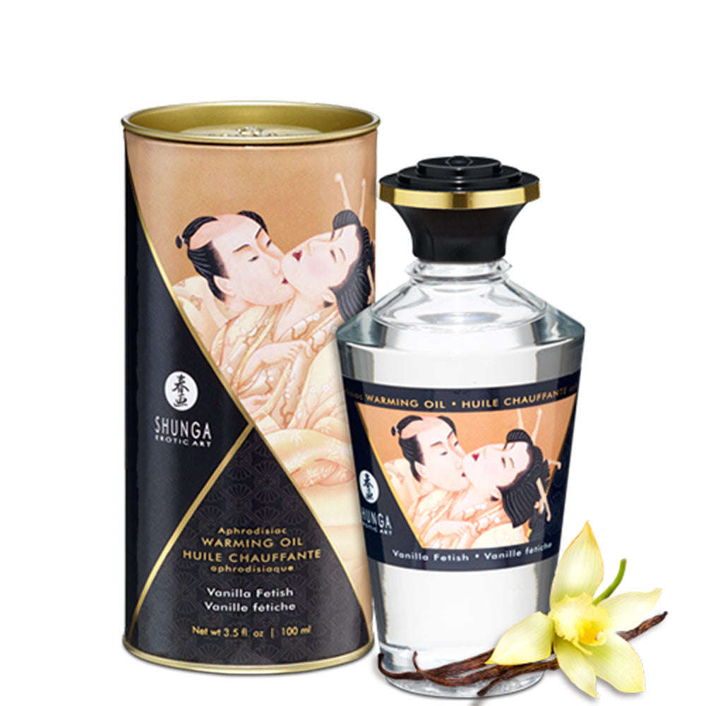 SH APRODISIAC WARMING OIL 3.5O VANILLA FETISH