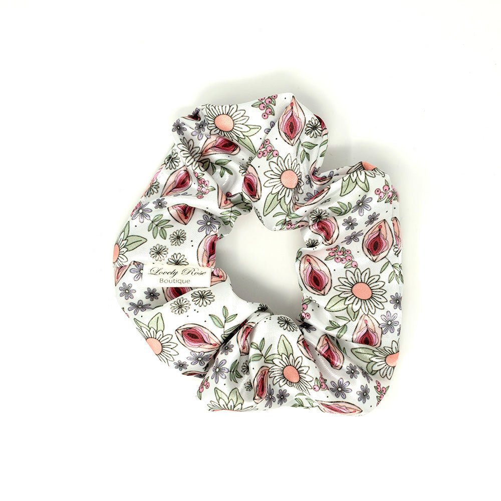 SCRUNCHIE WHITE SUMMER VULVA