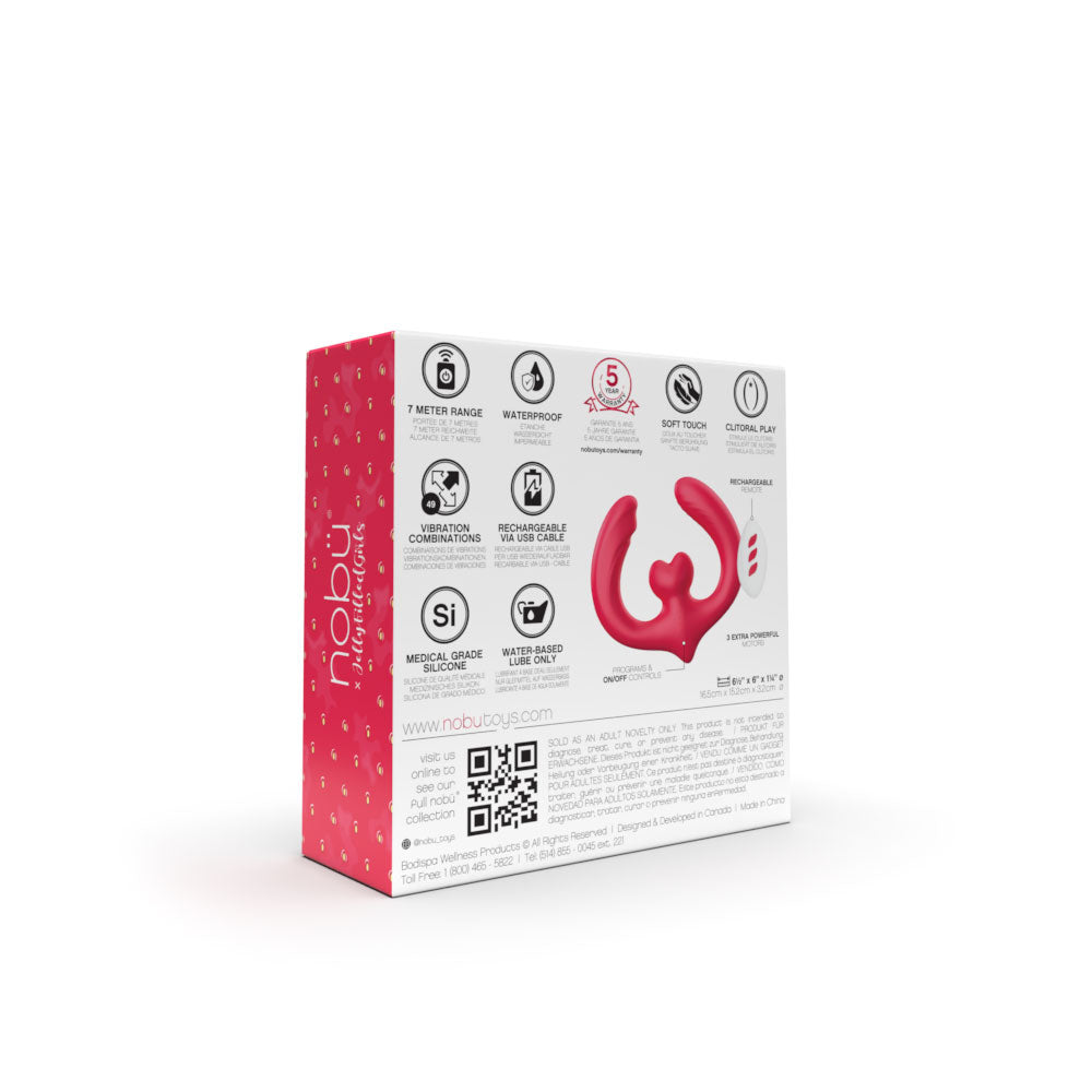 Couples Vibrator – Nobü Essentials Jëli Dual-Ended Vibe