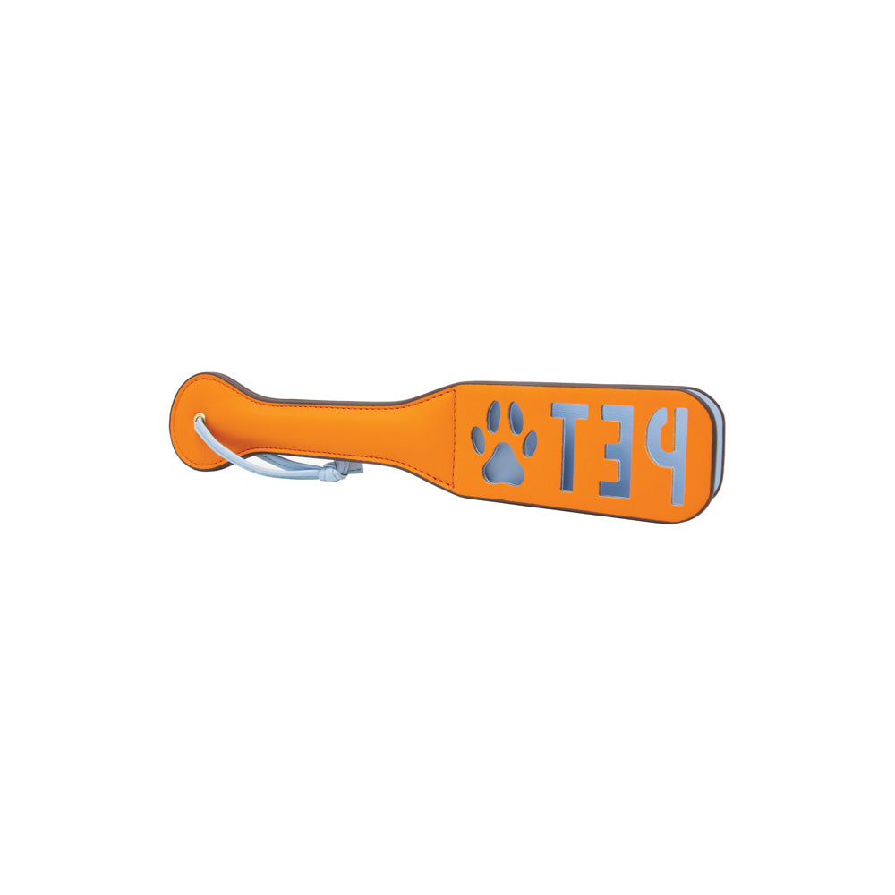 Imprint Impact Paddle – PET – Nobü Fetish Orange/Blue