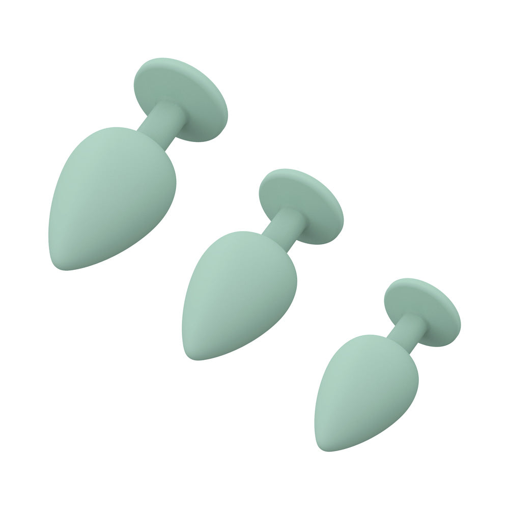 3-PIECE ANAL PLUG SET