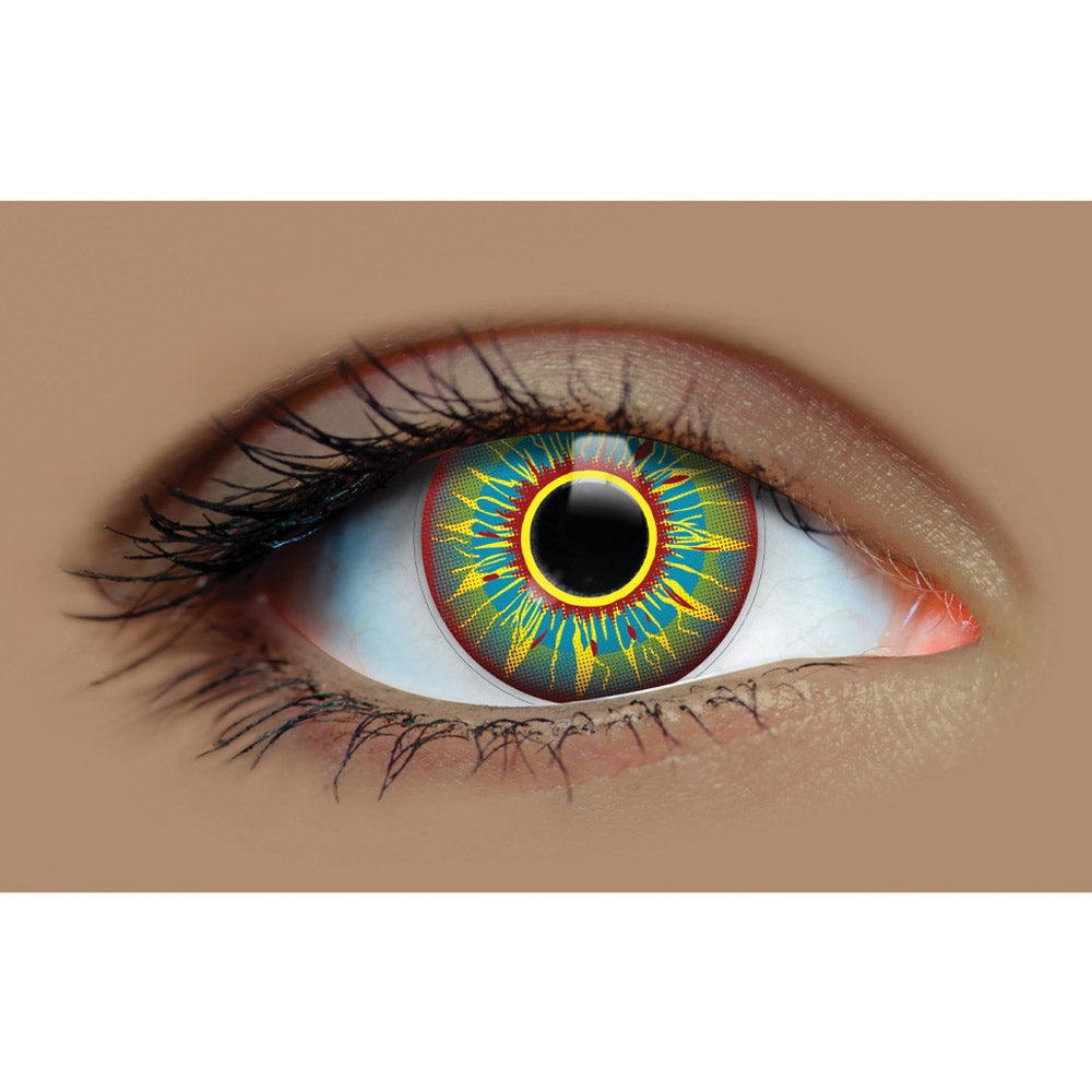 Primal Burning Man Colored Cosmetic Contact Lenses