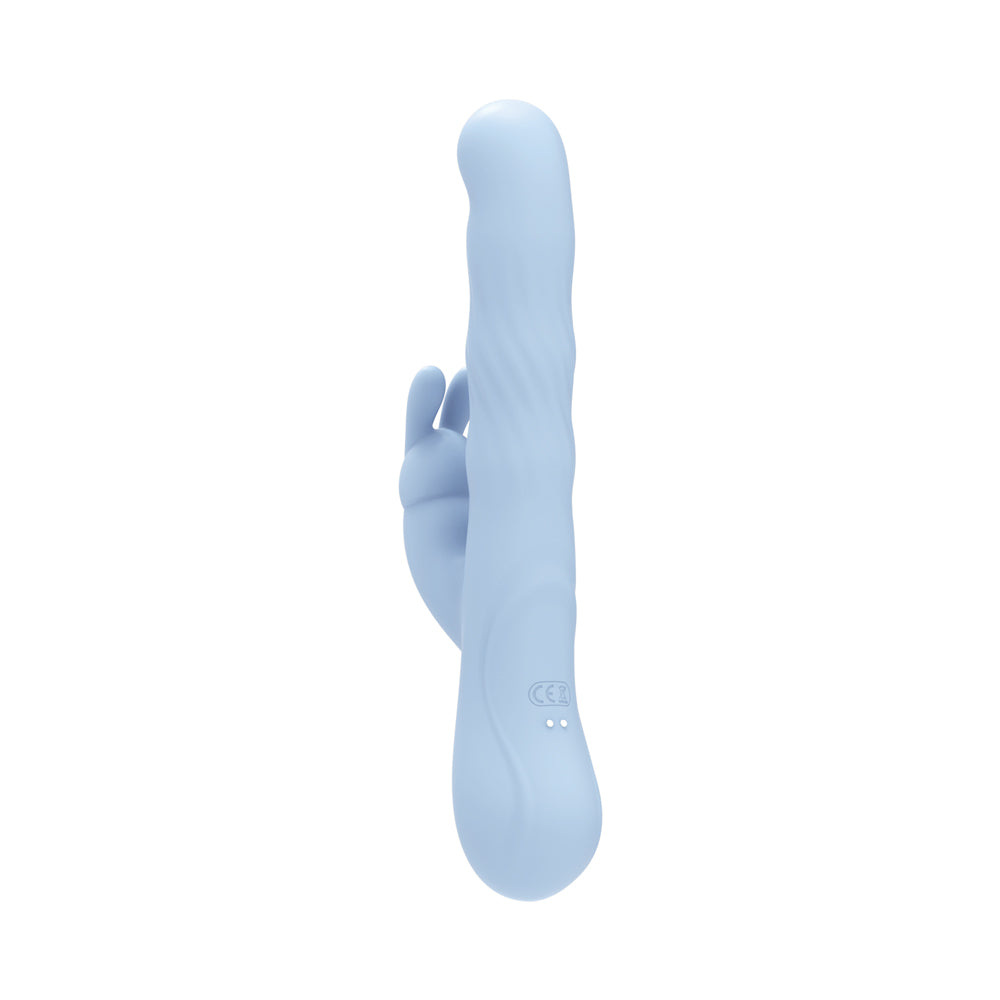 Waving Rabbit Dual Vibrator – Nobü Essentials Ravi Light Blue