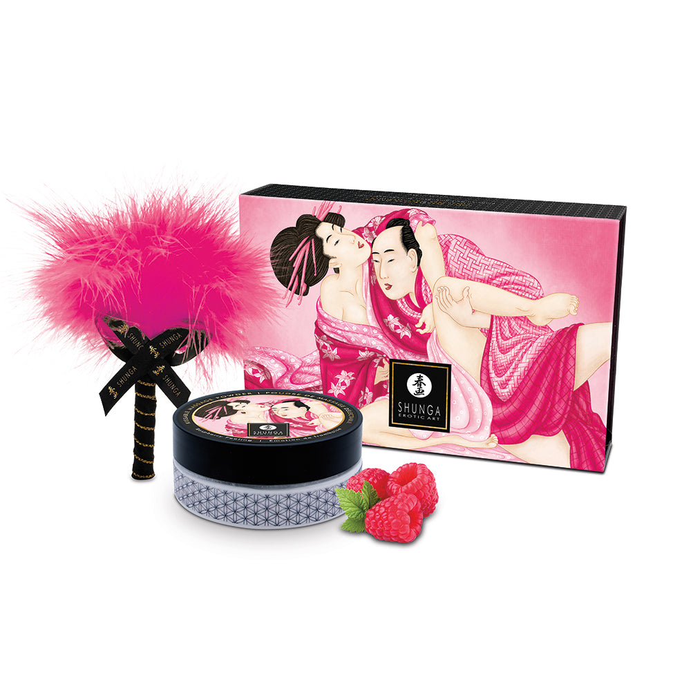 Body Powder – Shunga Sweet Snow Raspberry Feeling 2.65 oz