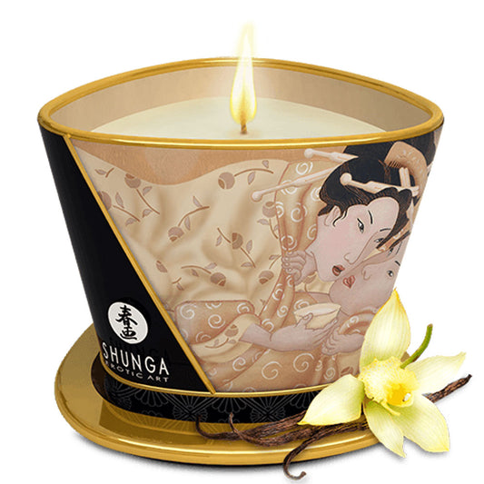 SHUNGA MASSAGE CANDLE VANILLA