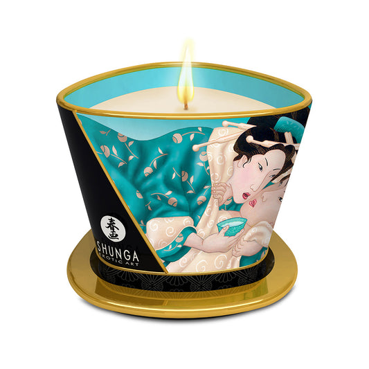 SHUNGA MASSAGE CANDLE ISLAND BLOSSOM