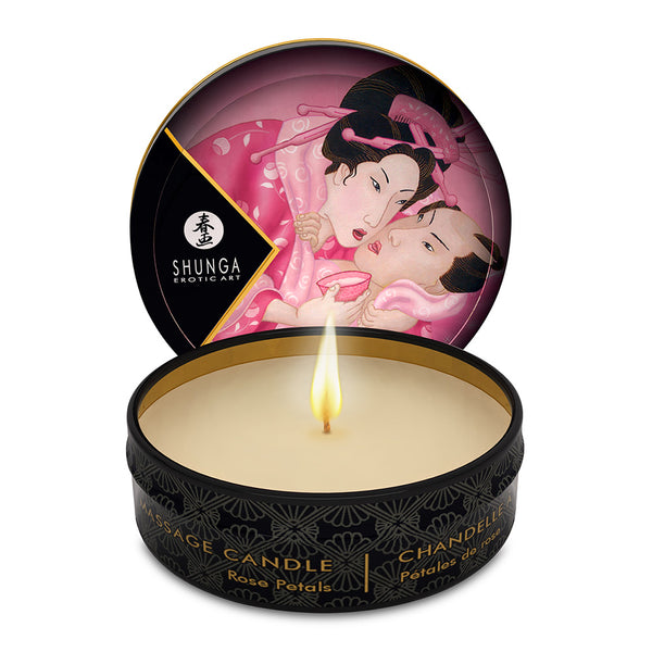 Mini Massage Candle – Shunga Aphrodisia Roses 1oz