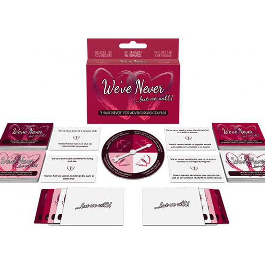 WE’VE NEVER… BUT WE WILL! BOARD GAME