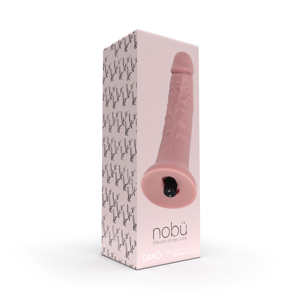 Realistic Vibrating Dong with Removable Bullet – Nobü Dako Medium