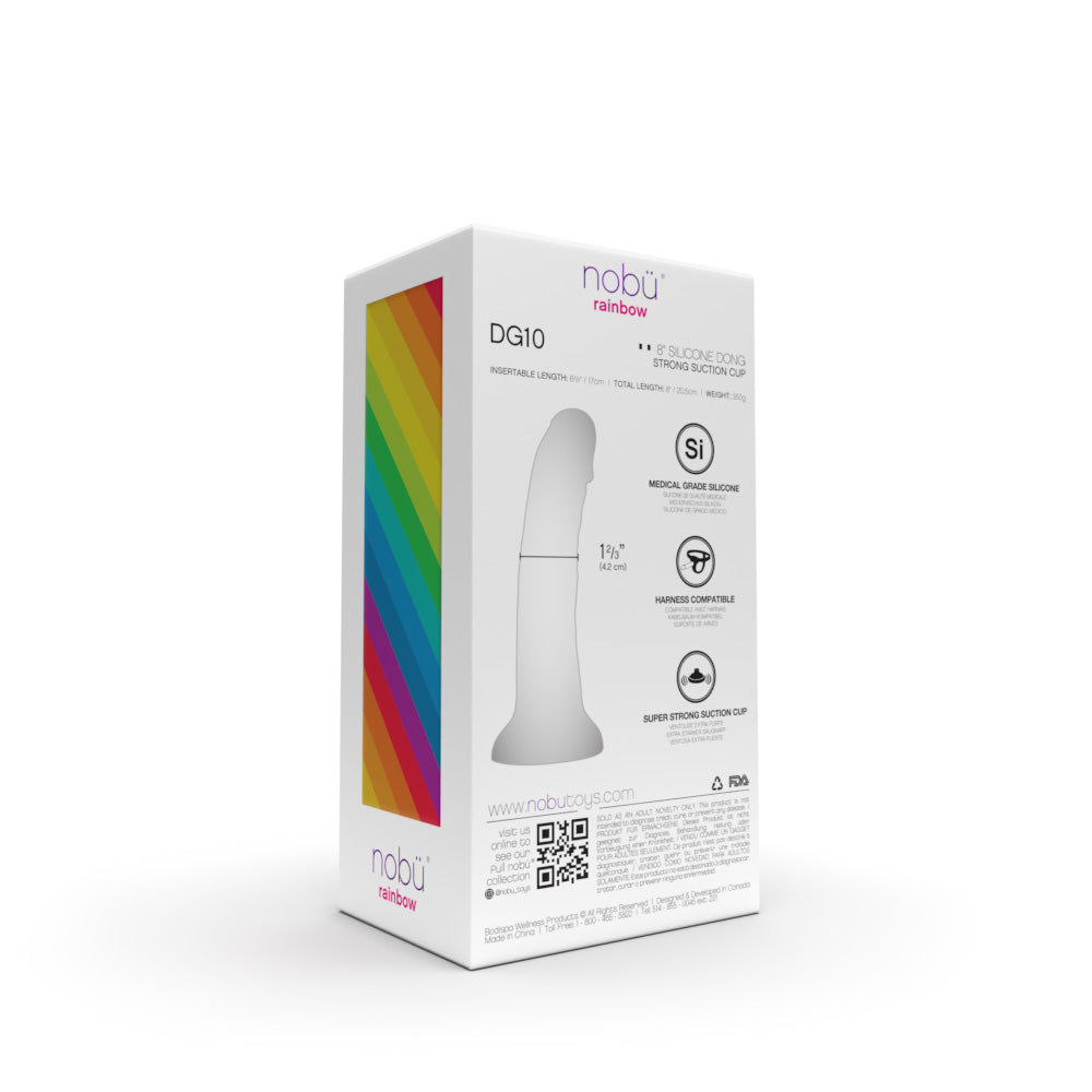 Realistic Suction Cup 8" Dildo – Nobü DG10
