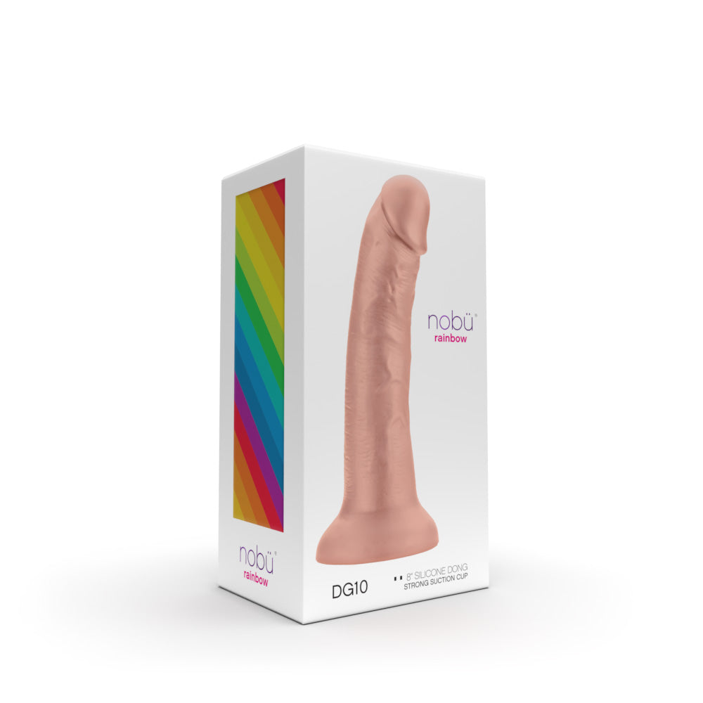 Realistic Suction Cup 8" Dildo – Nobü DG10