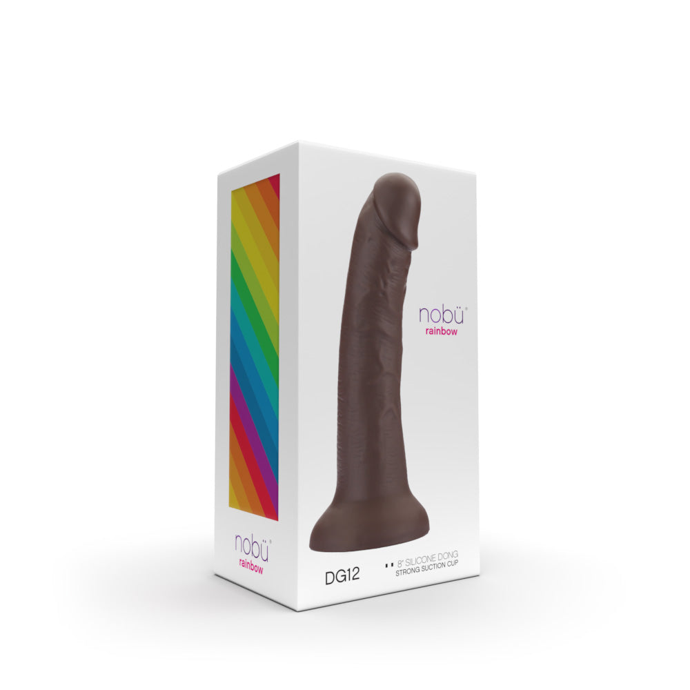 Realistic Dong with Suction Cup – Nobü Rainbow DG12