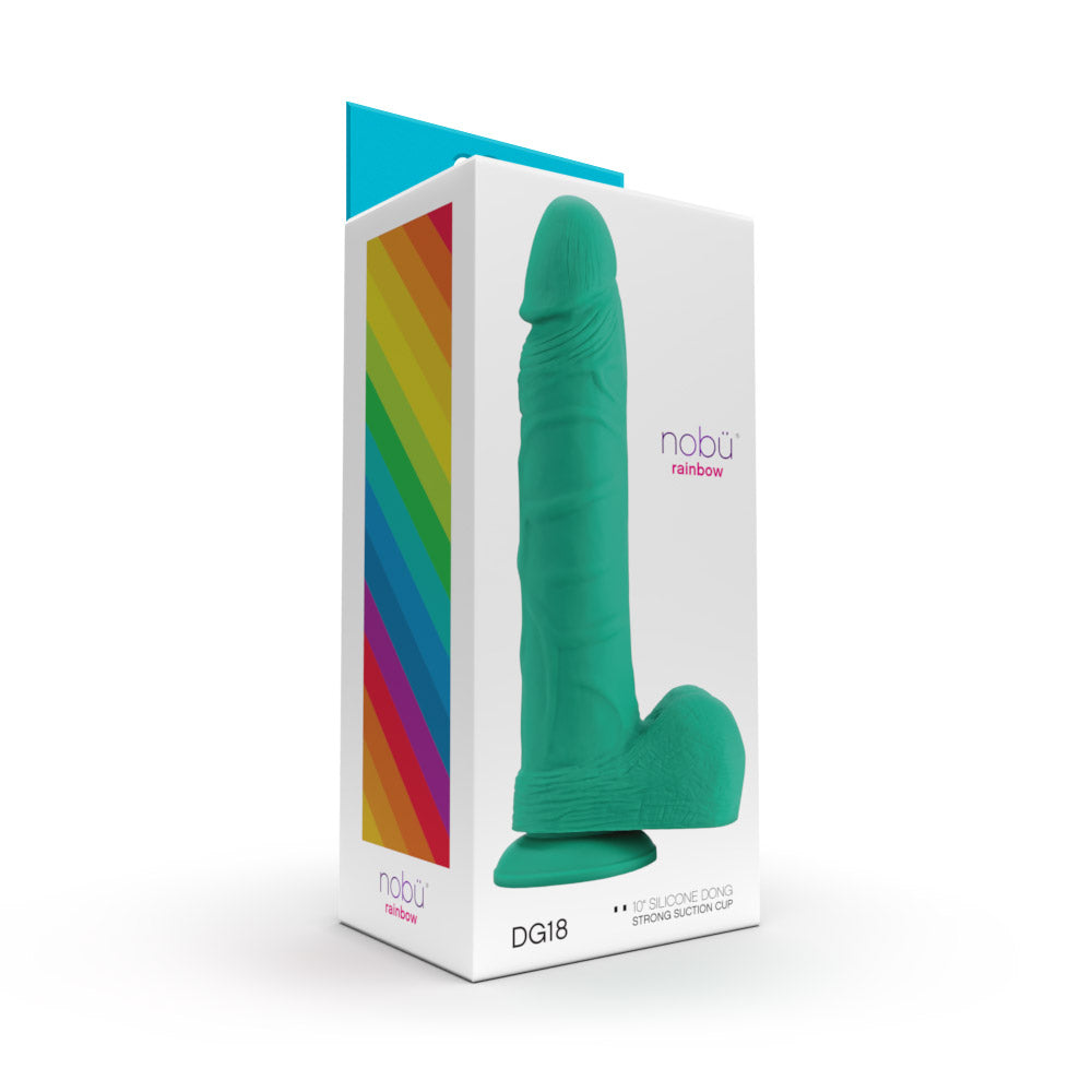 Realistic Suction Cup 10" Dildo - Nobu DG18