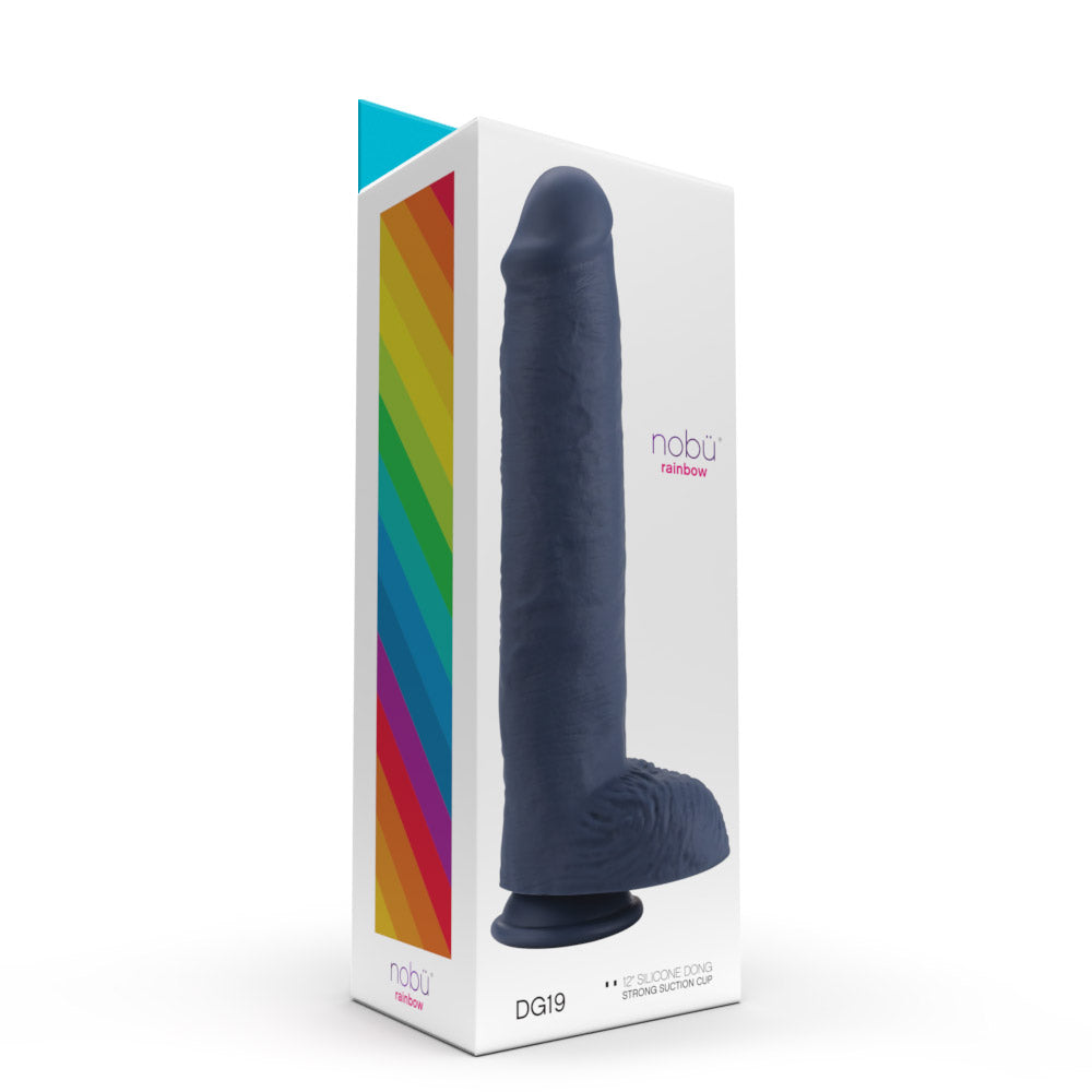 Realistic Suction Cup 12" Dildo - Nobu DG19