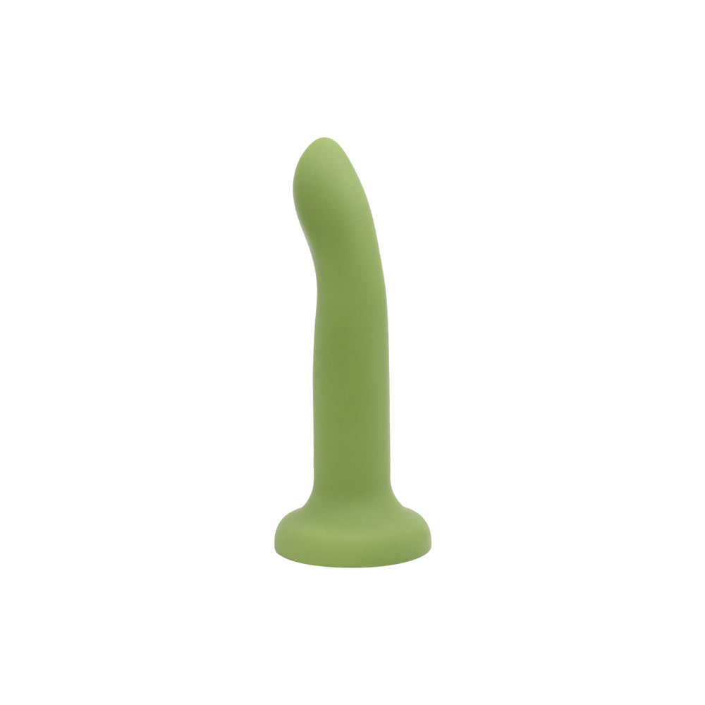 Silicone Dildo & Strap-On Harness – Nobü Rainbow DG20 Army Green