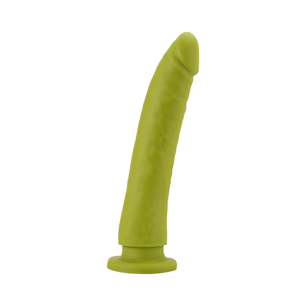 Silicone Dildo & Strap-On Harness – Nobü Rainbow DG21 Turtle Green