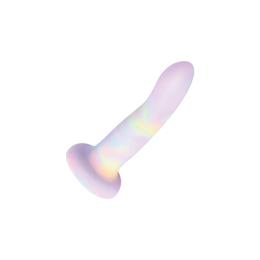 Small Silicone Dildo with Suction Cup – Nobü Rainbow DG23 Lilac Tie-Dye