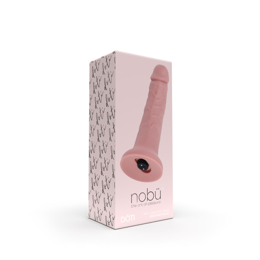 Realistic Vibrating Dong with Removable Bullet – Nobü Döti