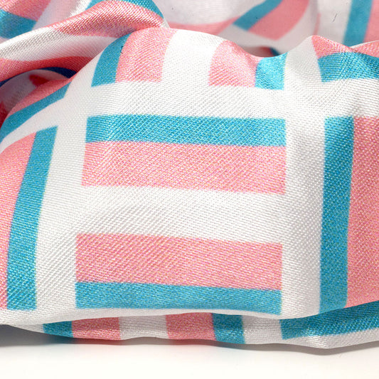 SCRUNCHIE TRANS FLAG