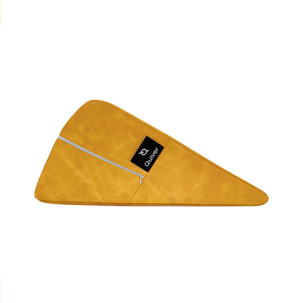 Positioning pillow – Quiver Edge Wedge Vegan Leather Mango