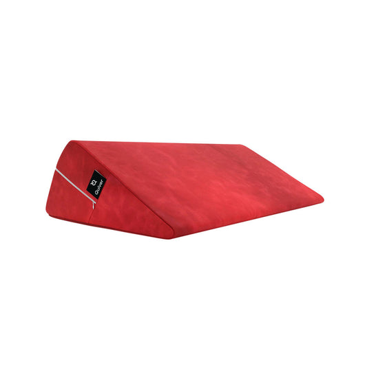 Positioning pillow – Quiver Edge Wedge Vegan Leather Cherry