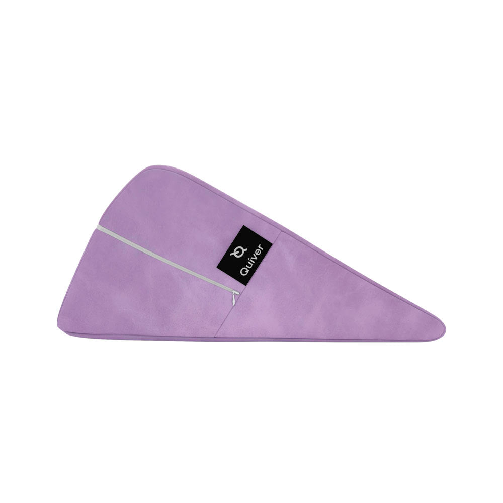 Positioning pillow – Quiver Edge Wedge Vegan Leather Lavender