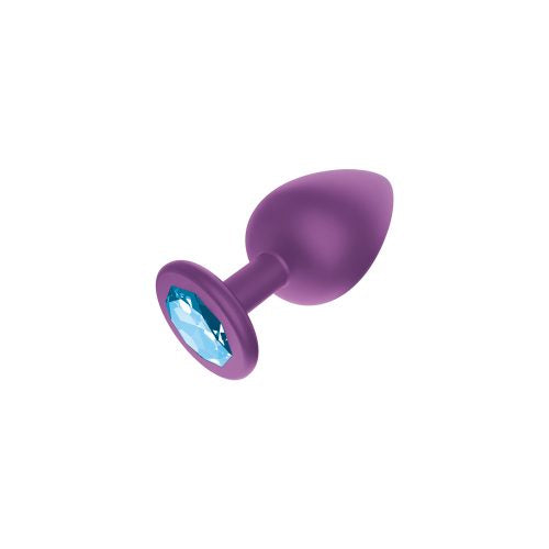 SMALL SILICONE PLUG WITH JEWELS