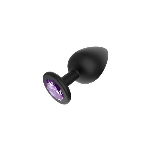 SMALL SILICONE PLUG WITH JEWELS