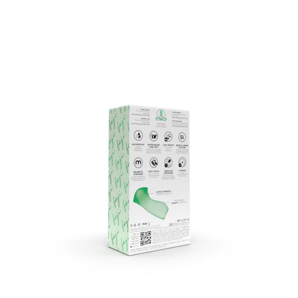 Handheld Clitoral Vibrator – Nobü Füji Green