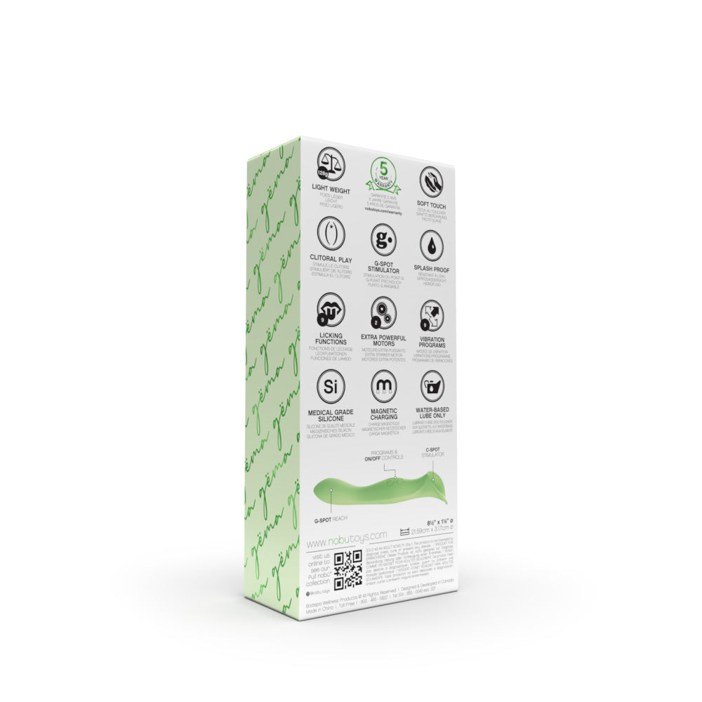 G-Spot Vibrator – Nobü Gema C Spot Vibe Green