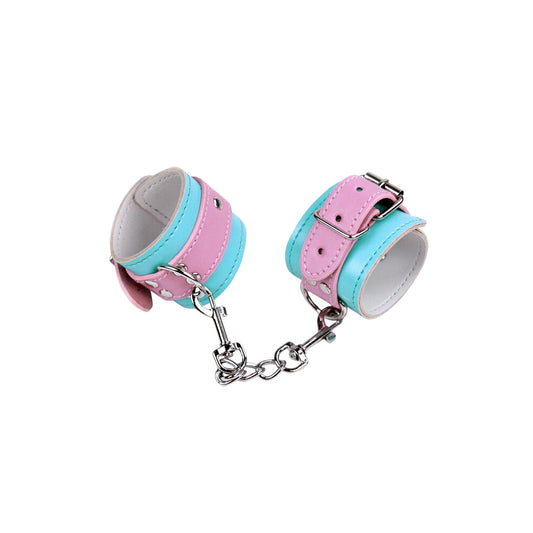 Adjustable Handcuffs – Nobü Fetish HC6 Pink & Blue