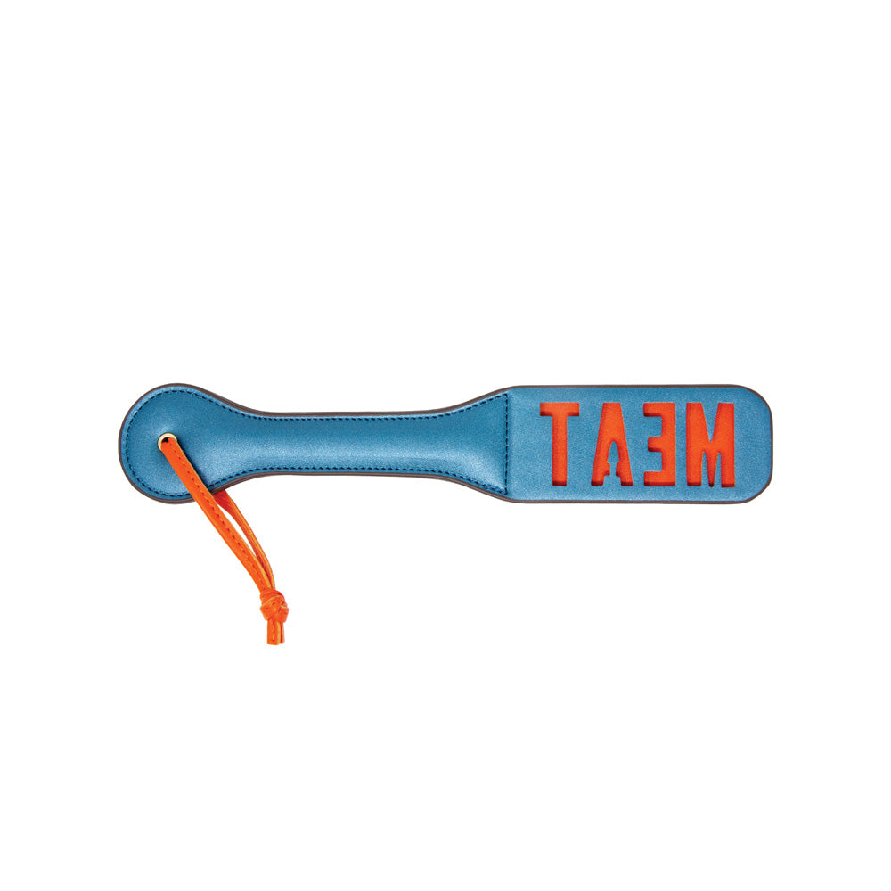 Imprint Impact Paddle – MEAT – Nobü Fetish Blue/Orange