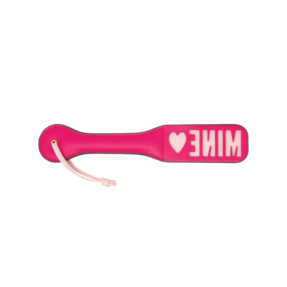 Imprint Impact Paddle – MINE – Nobü Fetish Pink