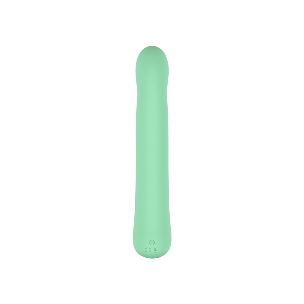 Dual Vibrator with Rotating Tip – Nobü Essentials Olli Green