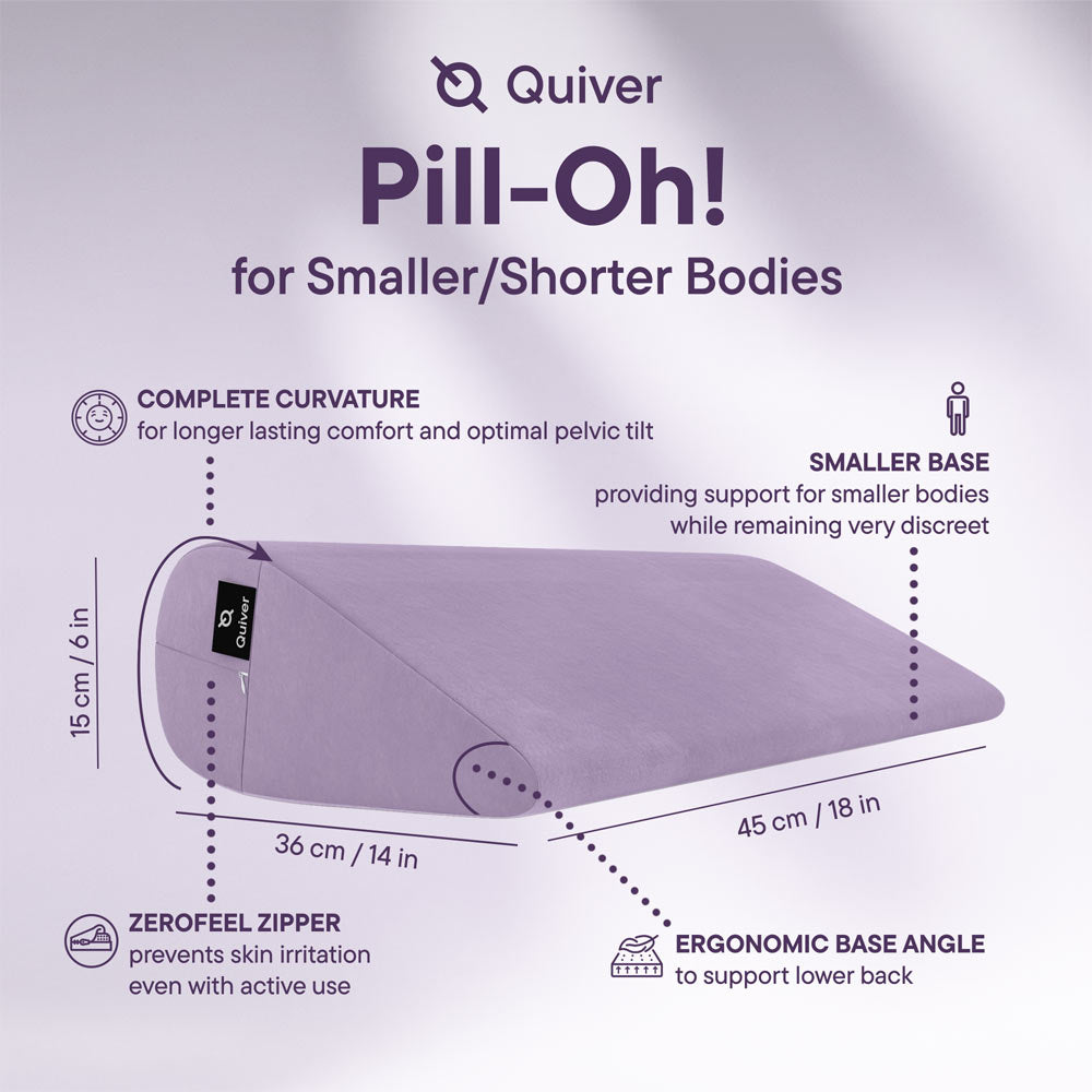 Positioning pillow – Quiver Pill-Oh! Velvet Lavender