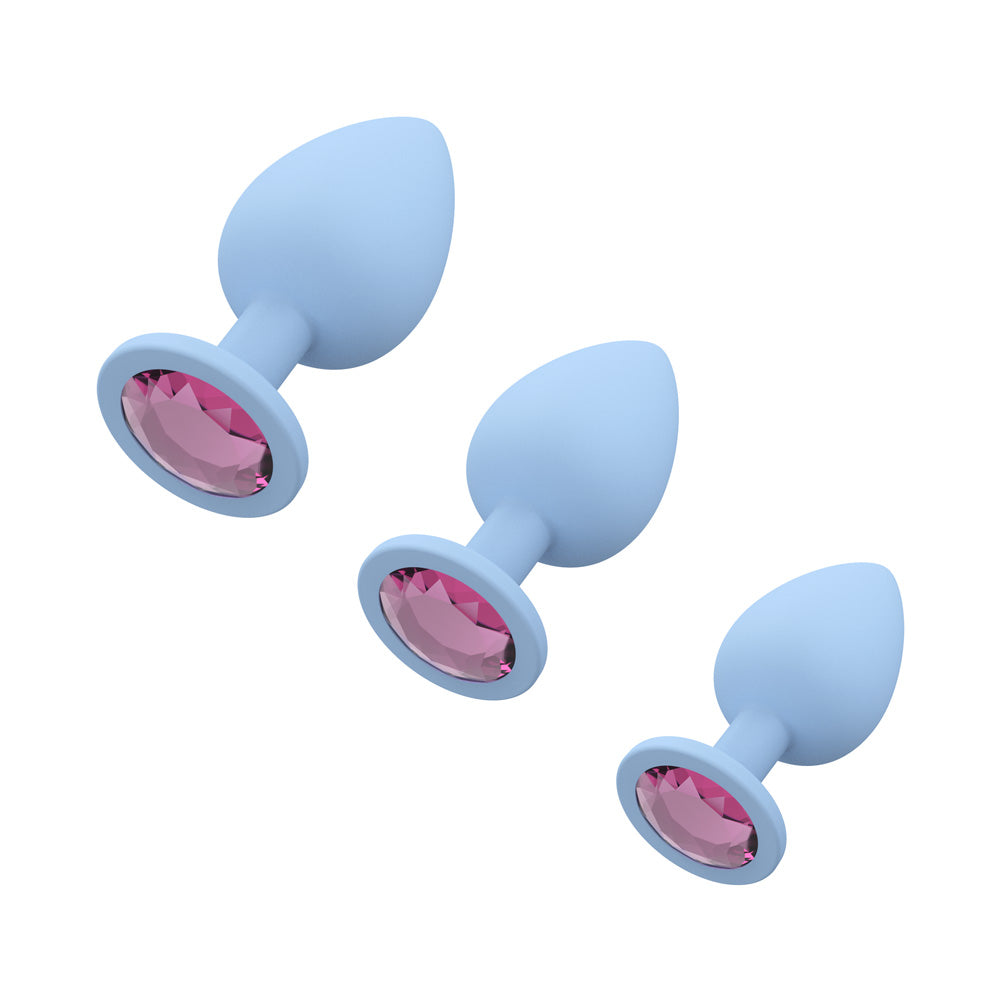 3-PIECE ANAL PLUG SET