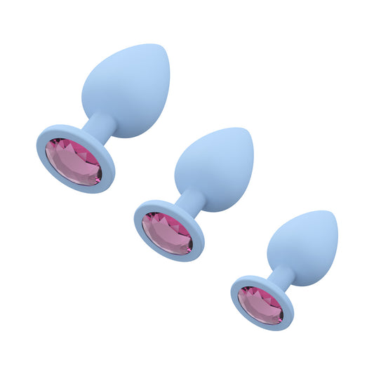 3-PIECE ANAL PLUG SET