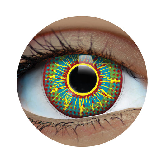 Primal Burning Man Colored Cosmetic Contact Lenses