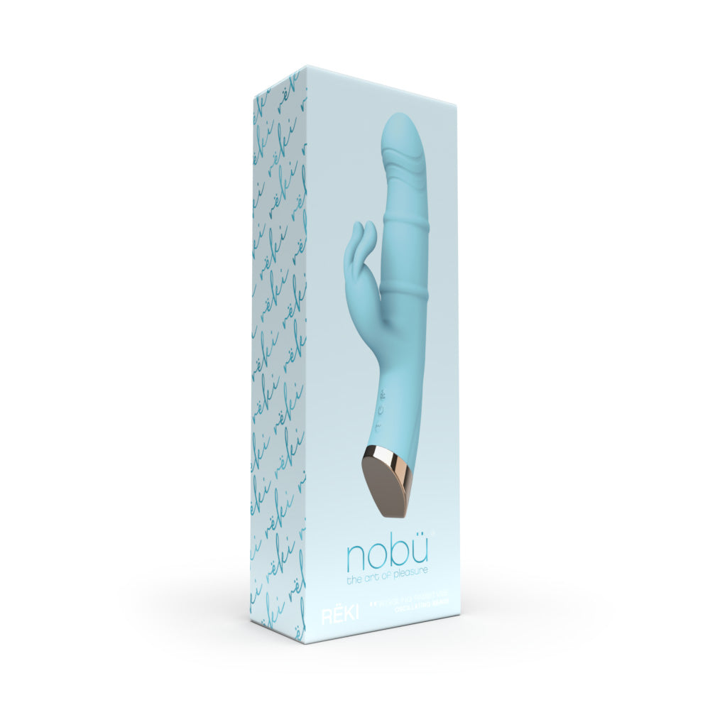 Dual Vibrator – Nobü Essentials Rëki Blue Rechargeable