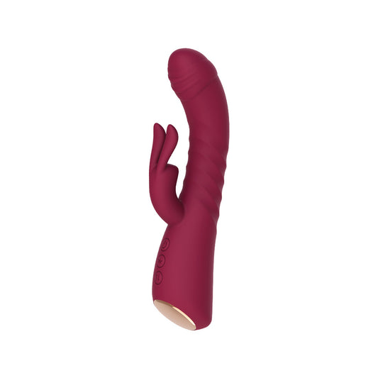 Thrusting Rabbit Vibrator – Nobü Essentials Rini Wine