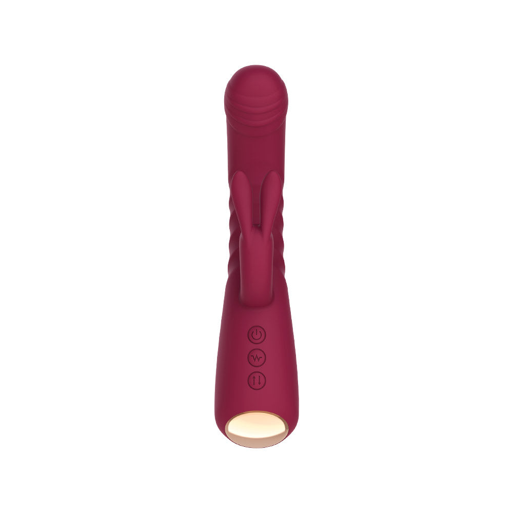 Thrusting Rabbit Vibrator – Nobü Essentials Rini Wine