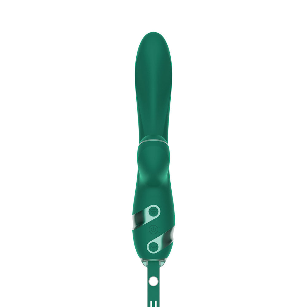 Tapping Dual Vibrator – Nobü Essentials Roya Emerald Rechargeable