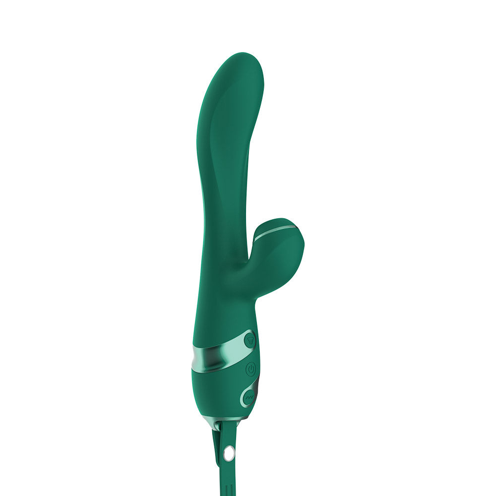 Tapping Dual Vibrator – Nobü Essentials Roya Emerald Rechargeable