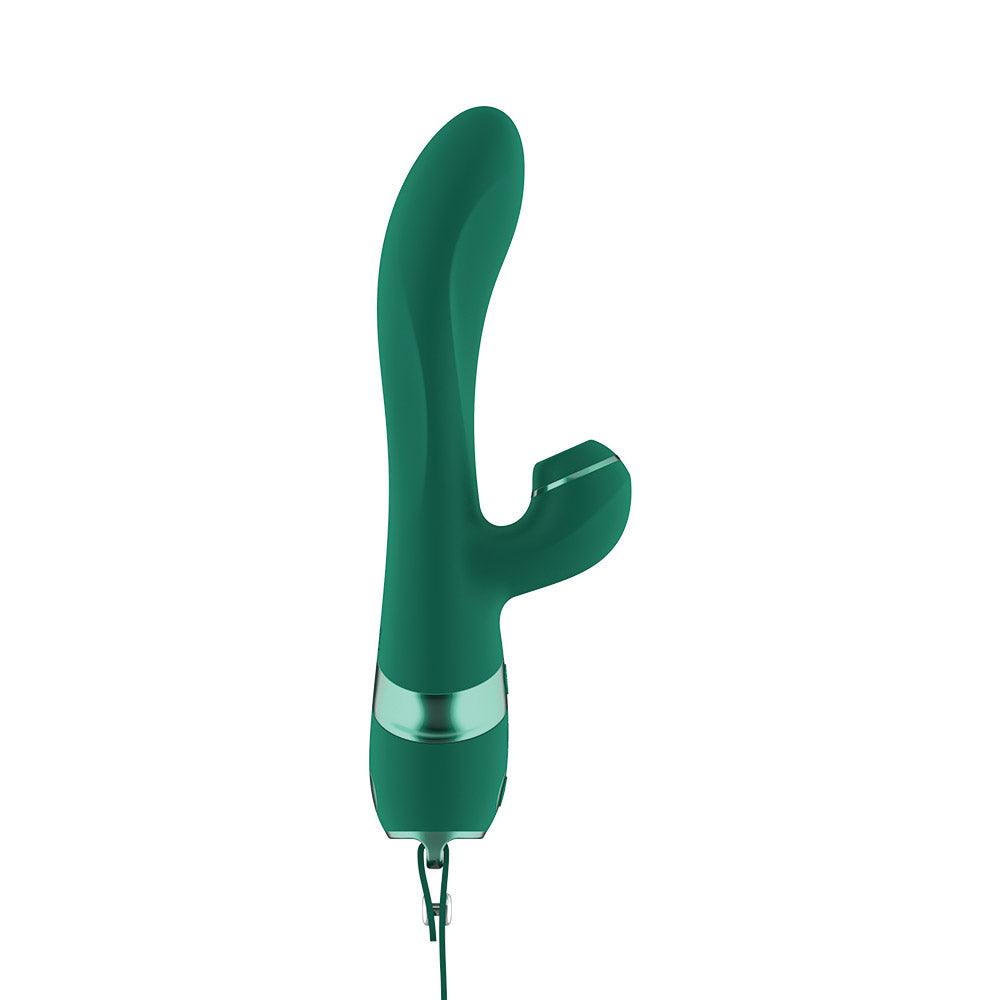 Tapping Dual Vibrator – Nobü Essentials Roya Emerald Rechargeable