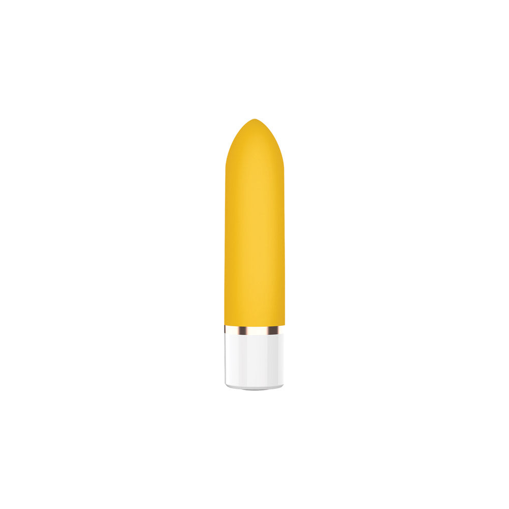 Tapered Bullet Vibrator – Nobü Minis Sëik Yellow Rechargeable