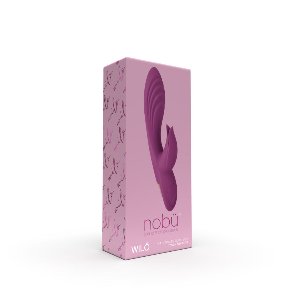 Dual Vibrator – Nobü Essentials Wilö Purple Rechargeable