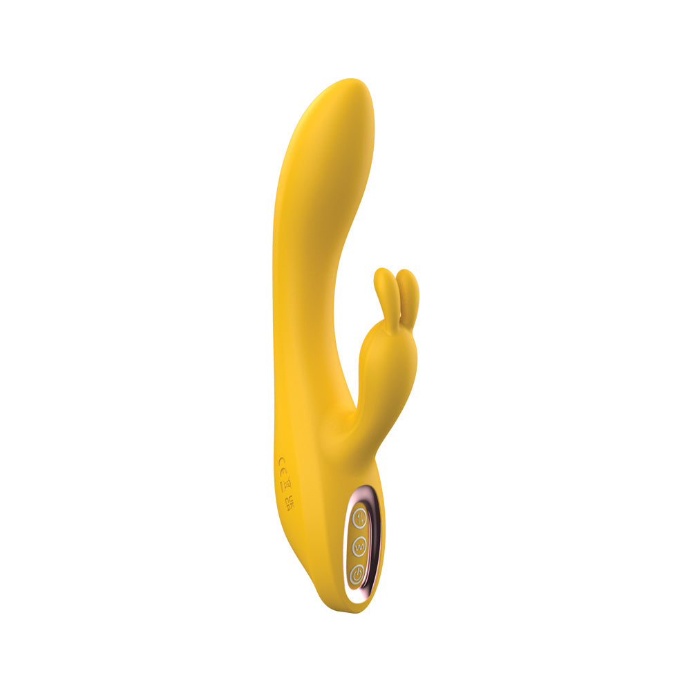 Dual Rabbit Vibrator – Nobü Yära Yellow Rechargeable