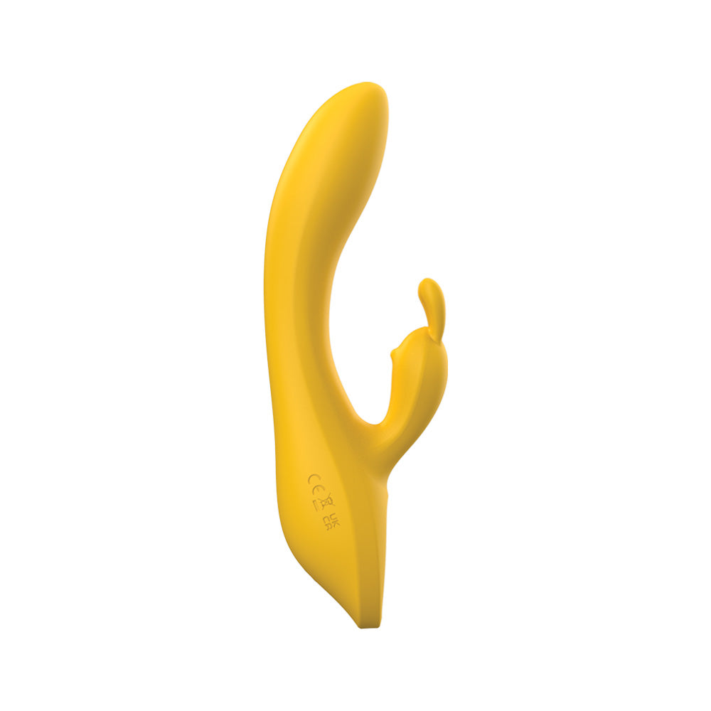 Dual Rabbit Vibrator – Nobü Yära Yellow Rechargeable